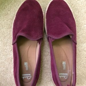 Clark’s Espadrille Slip on Shoes